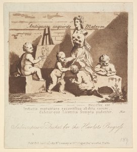 Pojkar som tittar på naturen, 1782.