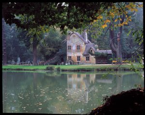 Hameau de la Reine - La Maison de la Reine på Hameau de la Reine Marie Antoinette, i parken Chateau de Versailles.