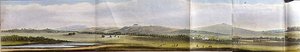Harrow, Little Primrose Hill och Primrose Hill, detalj från "A Panoramic View round the Regent