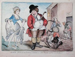 John Bull i Paris mellan en dusch och en stink