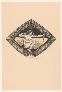 Omslagsdesign för: Technical Magazine, 1914