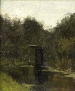 Hörnet av en damm nära Breukelen av Richard Nicolaüs Roland Holst