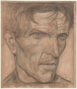 Huvudet av en man av Richard Nicolaüs Roland Holst