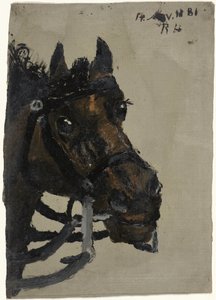 hästhuvud av Richard Nicolaüs Roland Holst