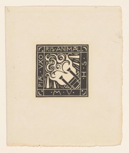 Vigne ter reminiscence aan Mary Vincentia Huizinga-Schorer Själens fromma fru M.V.H.S. (titel på objekt) av Richard Nicolaüs Roland Holst