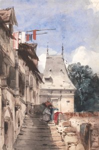 Saint-Amand-klostret, Rouen av Richard Parkes Bonington