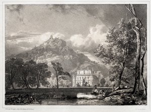 Argyle Castle, 1826. av Richard Parkes Bonington