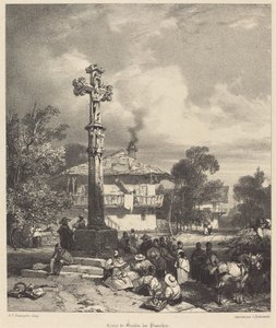 Korset av Moulin-les-Planches av Richard Parkes Bonington