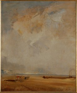 Kusten i Normandie av Richard Parkes Bonington