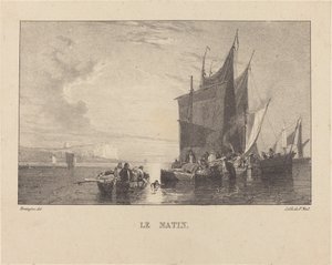 Morgonen av Richard Parkes Bonington