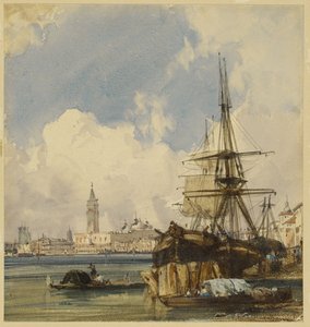 Riva degli Schiavoni, nära San Biagio, Venedig