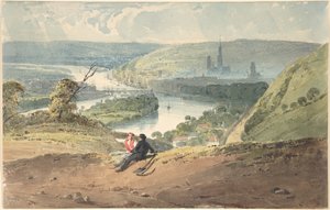 Rouen, utsikt från Bon-Secours