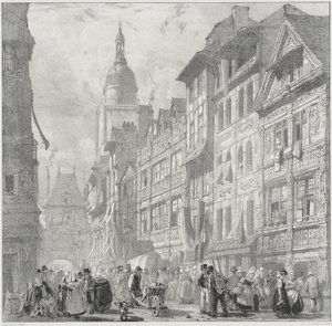 Rue du Gros Horloge, Rouen