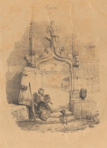 Titelsida till Restes et Fragments av Richard Parkes Bonington