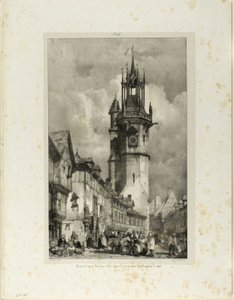 Stort klocktorn av Richard Parkes Bonington