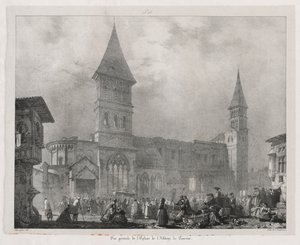 Pittoreska och romantiska resor i det antika Frankrike, Franche-Comté..., 1825. av Richard Parkes Bonington