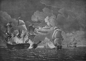 Paul Jones seger, c1780