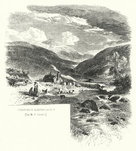 Telfords födelseplats (gravyr)