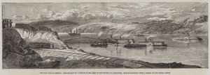 Inbördeskriget i Amerika, Ombordstigning av en del av Army of the Potomac i Alexandria, nära Washington av Richard Principal Leitch