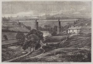 Mottram Viaduct på Manchester, Sheffield och Lincolnshire Railway av Richard Principal Leitch