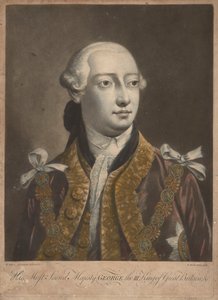 King George III, ca 1762 (mezzotint)