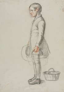 Studie för "Country Cousins" av Richard Redgrave