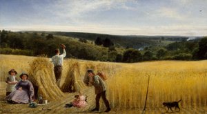 Dalarna står också tjocka av majs, 1865 av Richard Redgrave