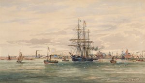 Terra Nova lämnar Cardiff av Richard Short