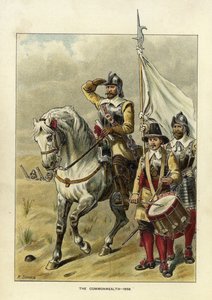 Den brittiska arméns epoker - Samväldet av Richard Simkin