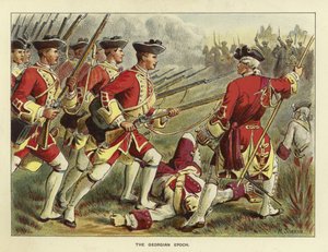 Den brittiska arméns epoker - Den georgiska epoken av Richard Simkin