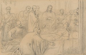 Kristus uppväcker änkans son (Luk 7:13-16)