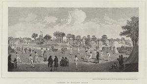 Cricket i Moulsey Hurst av Richard Westall