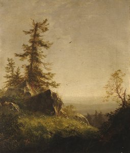 Morgon på berget, 1856. av Richard William Hubbard