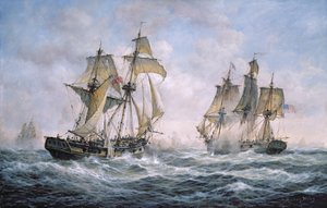 Action mellan U.S. Sloop-of-War Wasp och H.M. Brig-of-War upptåg, 1812