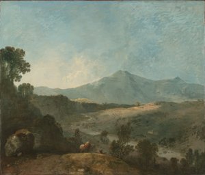 Cader Idris, med Mawddachfloden, ca. 1774. av Richard Wilson