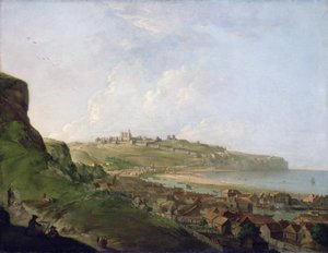 Dover Castle (olja på duk) av Richard Wilson