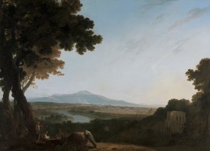 Rom från Villa Madama av Richard Wilson