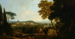 St Peters and the Vatican from the Janiculum, Rome av Richard Wilson