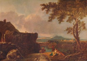 Den vita munken II, c1775, 1938 av Richard Wilson