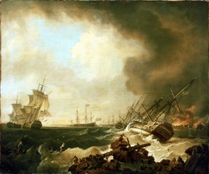Slaget vid Quiberonbukten den 21 november 1759: dagen efter