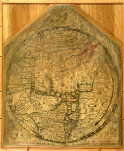 Karta över världen, c.1290