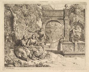 Vertumnus och Pomona.