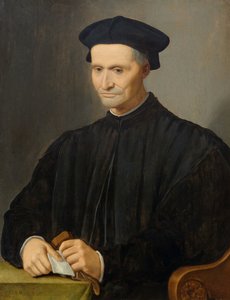 Porträtt av Agostino Dini.