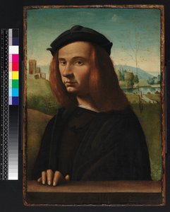 Porträtt av en ung man, 1500