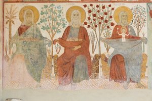 Sista domen, detalj av Rinaldo da Taranto