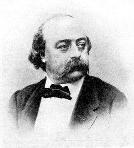 Gustave Flaubert, författare till Madame Bovary, 1923.