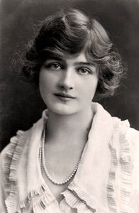 Lily Elsie 1886-1962, engelsk skådespelerska, tidigt 1900-tal.