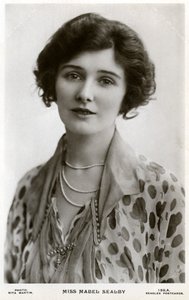 Mabel Sealby, brittisk skådespelerska, c1900-c1910s.