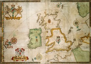 Armadas färdväg runt Storbritannien och Irland