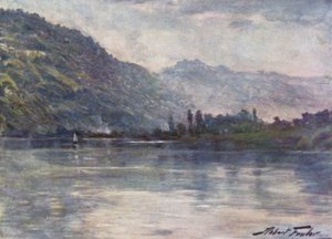 Morning Mists, nära Trefriw (färg litho) av Robert (after) Fowler